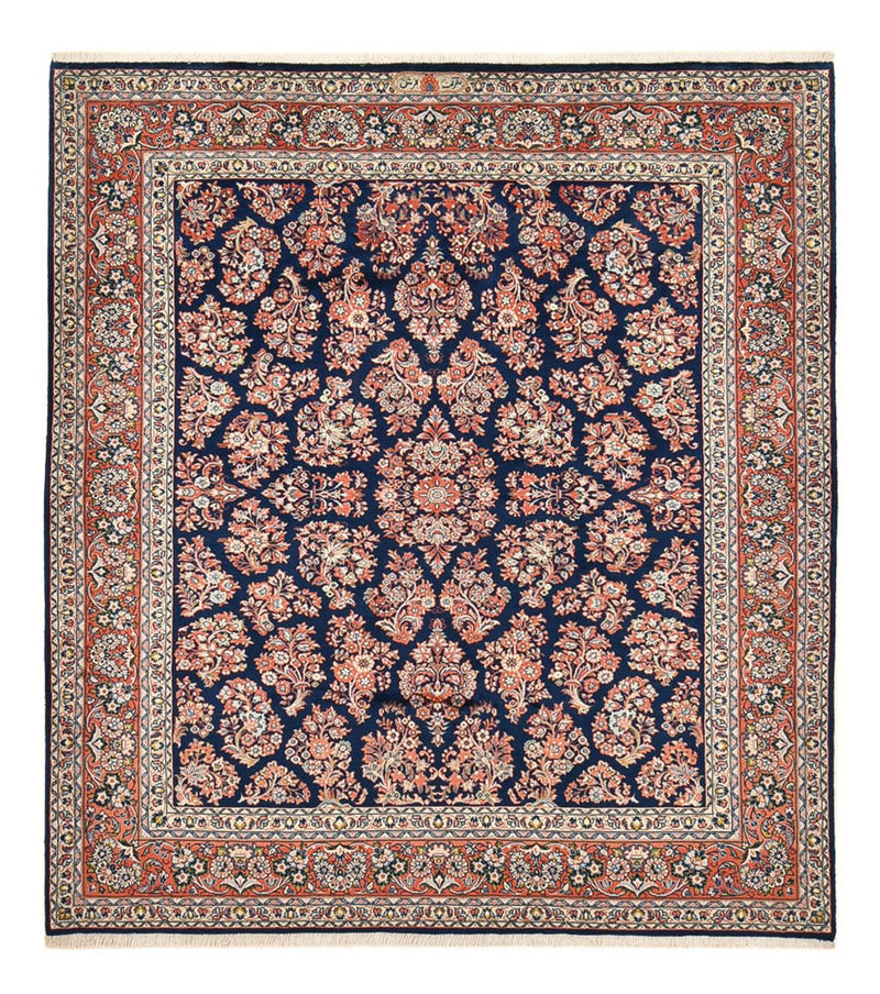 Alfombra persa - Clásica - 247 x 215 cm - azul oscuro
