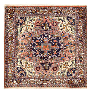Alfombra persa - Nómada cuadrado  - 200 x 194 cm - rojo claro