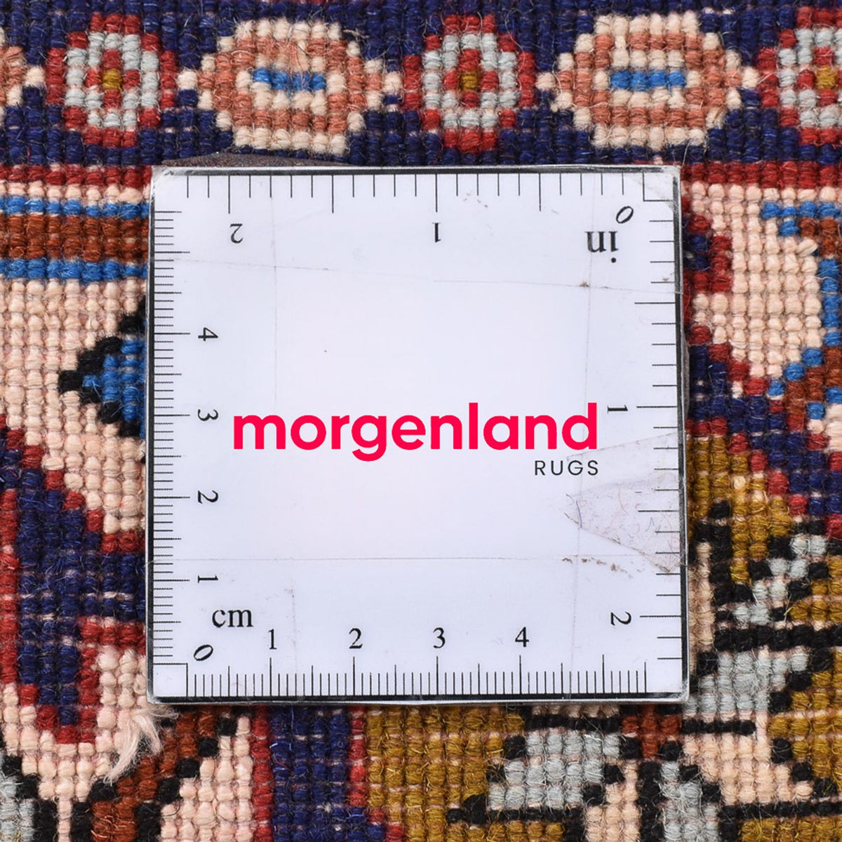 Alfombra persa - Nómada cuadrado  - 200 x 194 cm - rojo claro