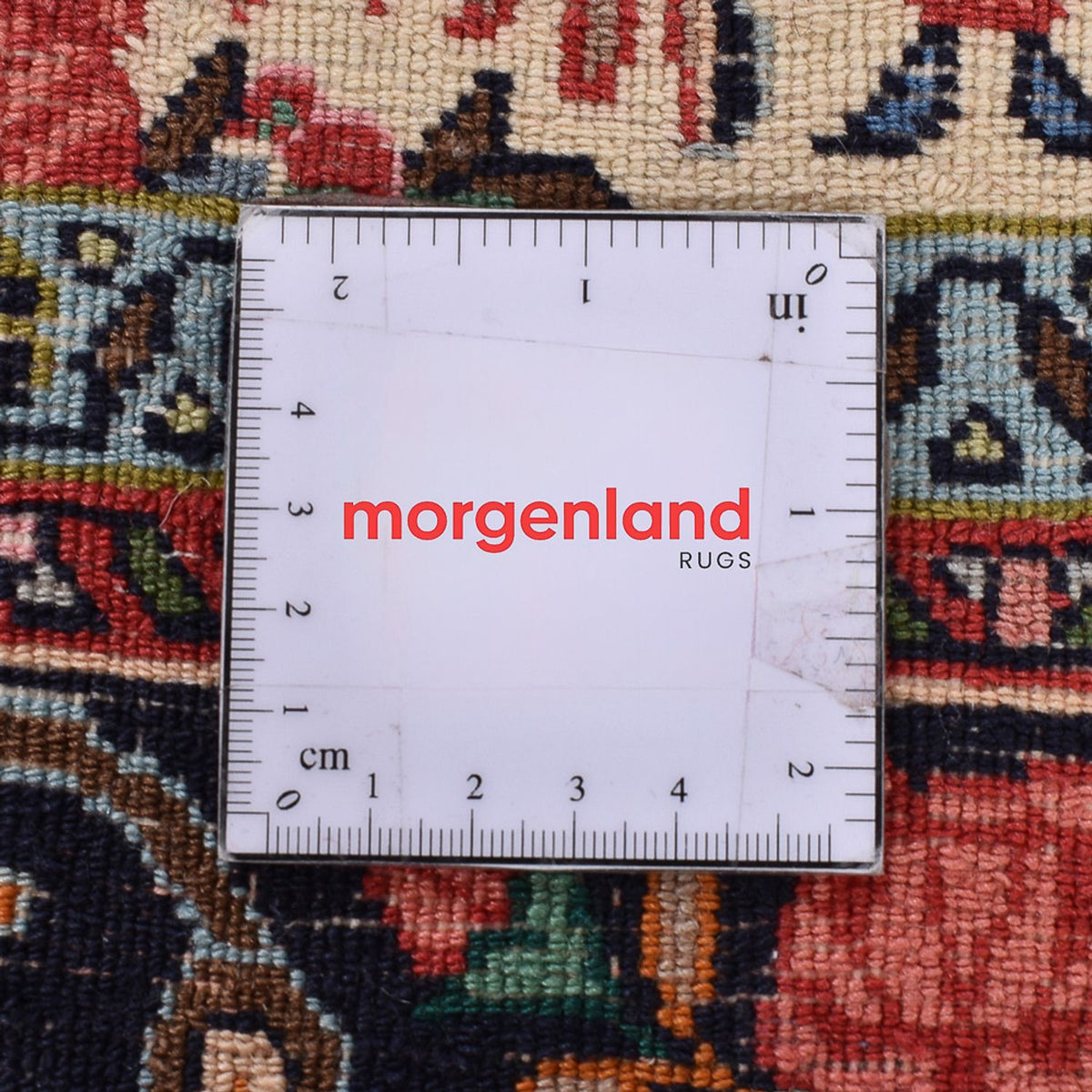 Alfombra de pasillo Alfombra persa - Bidjar - 405 x 95 cm - beige oscuro