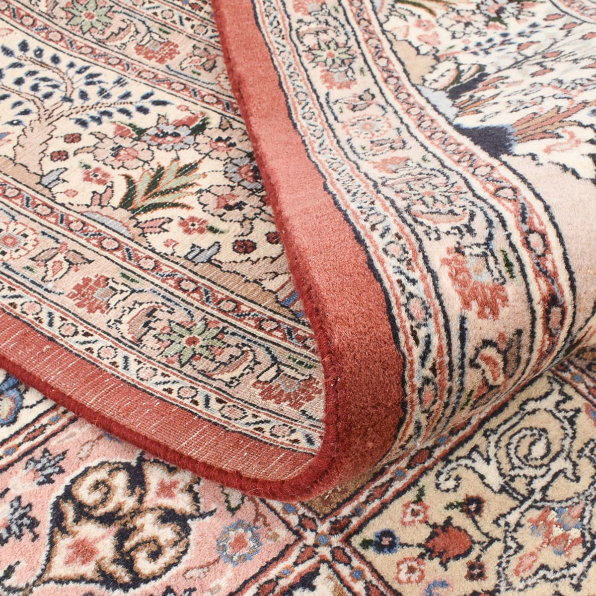 Alfombra persa - Clásica - 294 x 202 cm - rosa