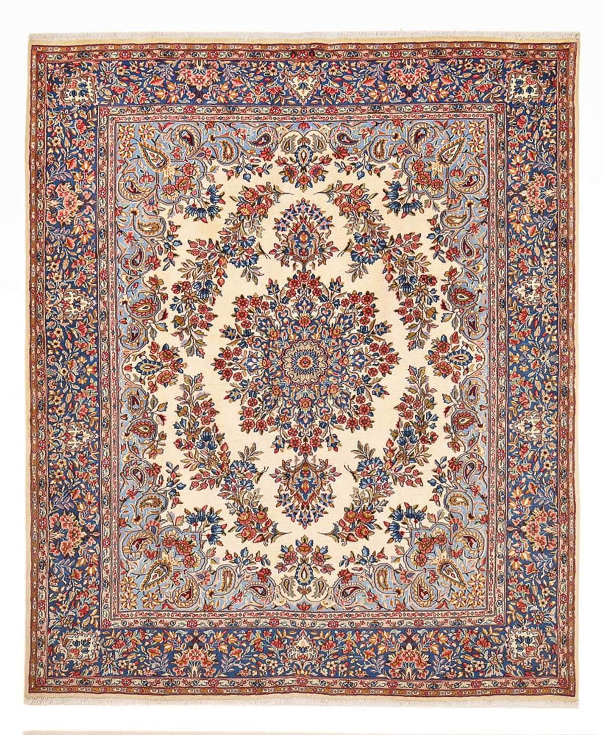 Alfombra persa - Real - 254 x 208 cm - beige