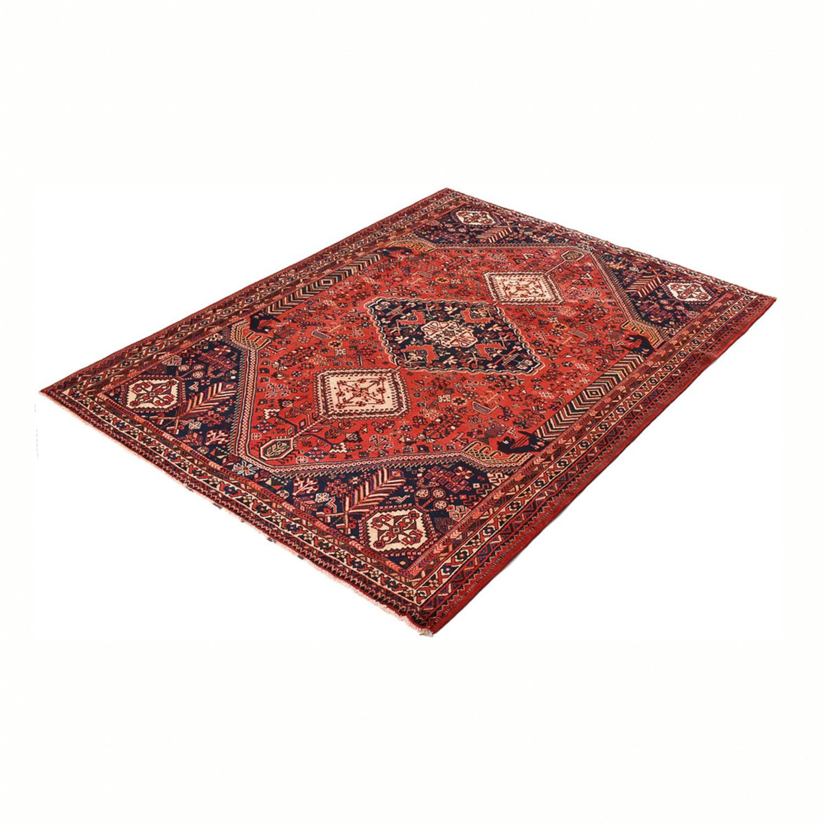 Alfombra persa - Nómada - 286 x 200 cm - rojo