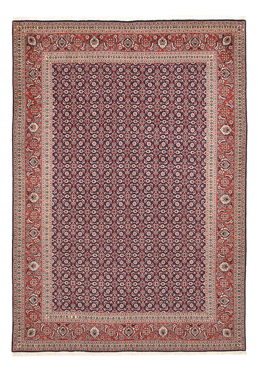Alfombra Persa - Tabriz - Real - 294 x 198 cm - púrpura