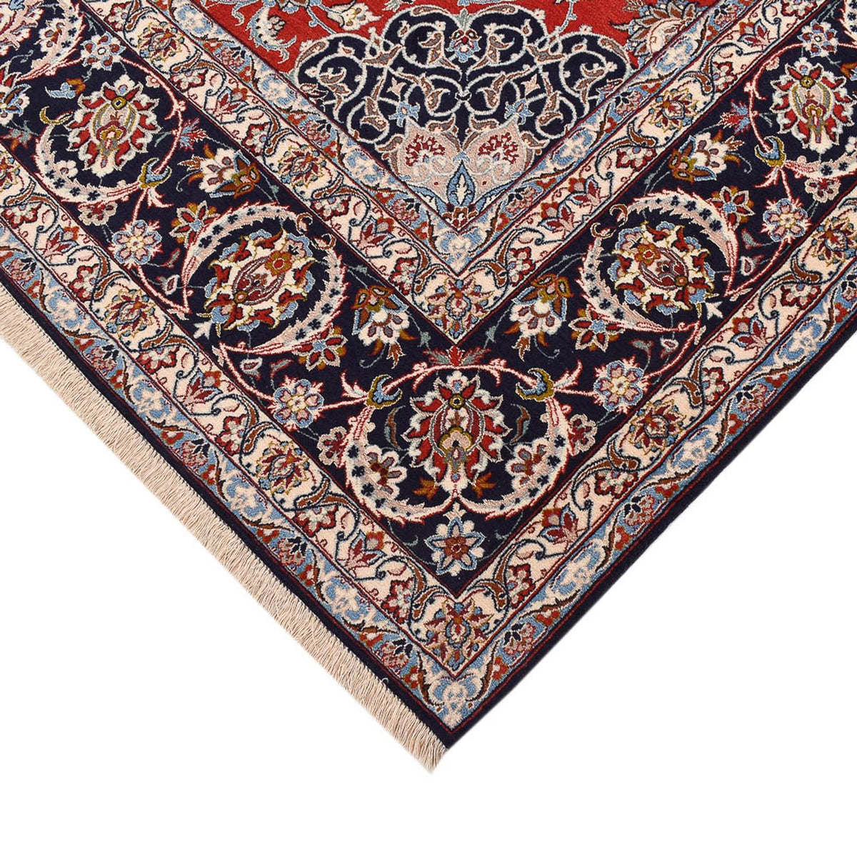 Alfombra Persa - Isfahan - Prima - 300 x 200 cm - rojo