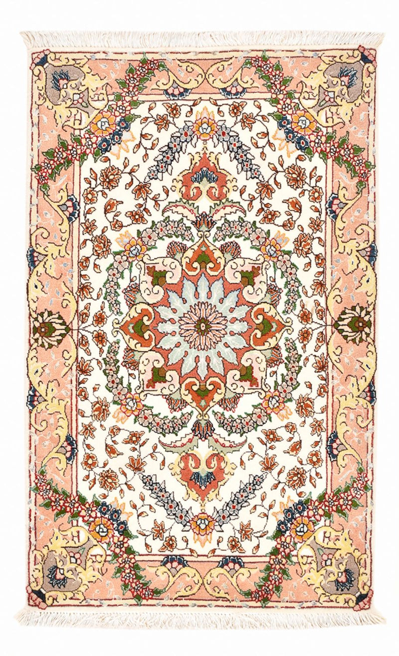 Alfombra Persa - Tabriz - Real - 90 x 60 cm - multicolor