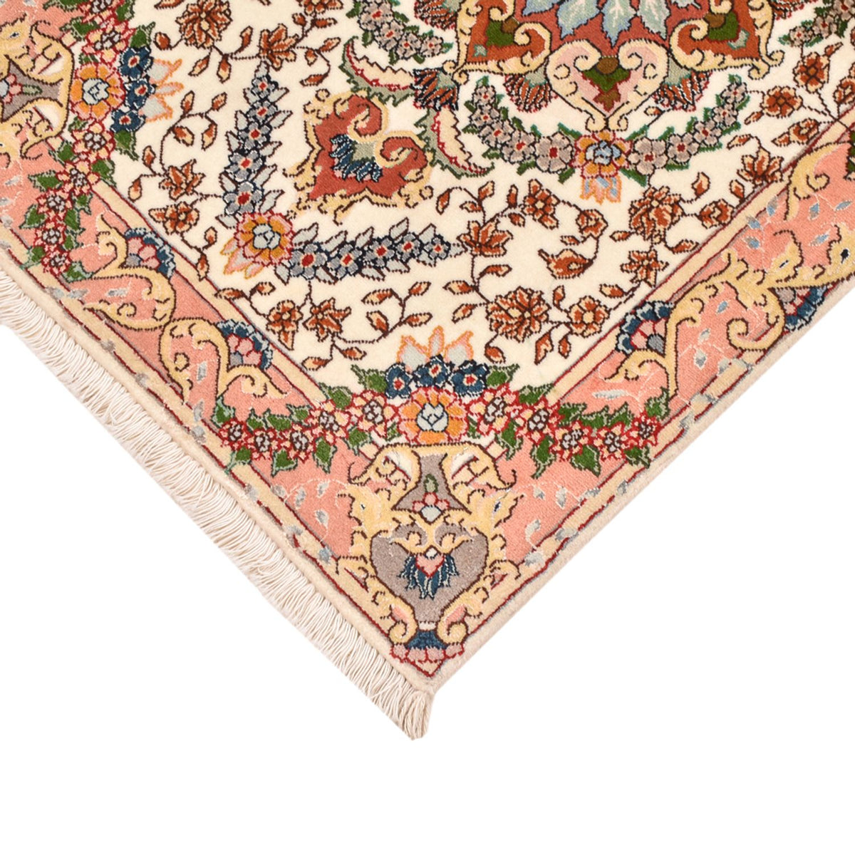 Alfombra Persa - Tabriz - Real - 90 x 60 cm - multicolor