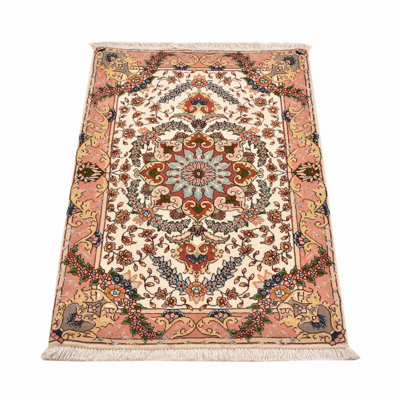 Alfombra Persa - Tabriz - Real - 90 x 60 cm - multicolor