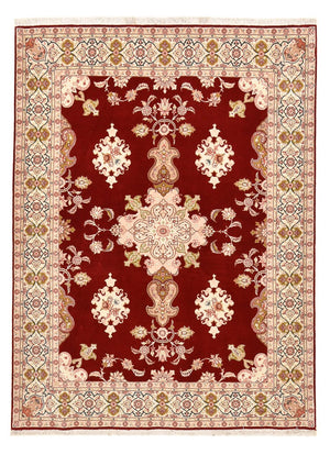 Alfombra Persa - Tabriz - Real - 203 x 152 cm - rojo