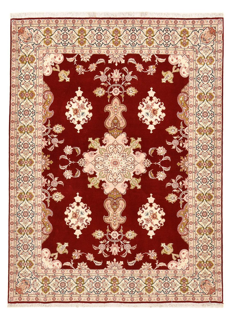 Alfombra Persa - Tabriz - Real - 203 x 152 cm - rojo