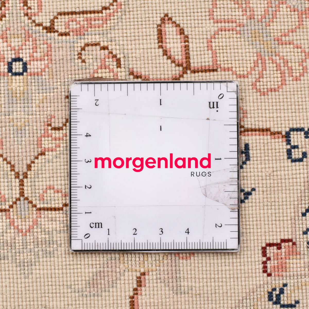 Alfombra Persa - Tabriz - Real - 91 x 60 cm - crema