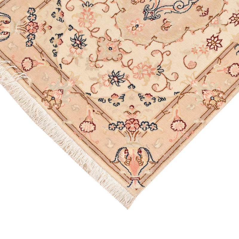 Alfombra Persa - Tabriz - Real - 90 x 60 cm - beige claro