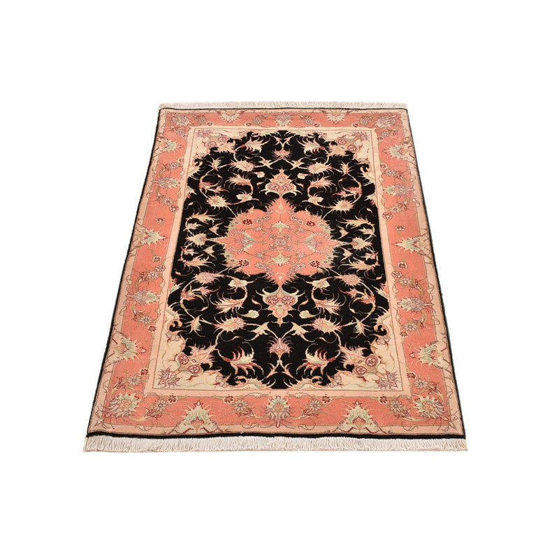 Alfombra Persa - Tabriz - Real - 116 x 75 cm - azul oscuro