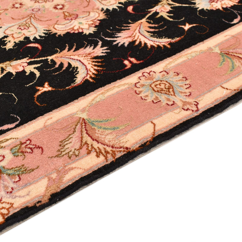 Alfombra Persa - Tabriz - Real - 123 x 74 cm - azul oscuro