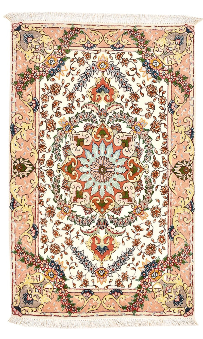 Alfombra Persa - Tabriz - Real - 90 x 60 cm - multicolor