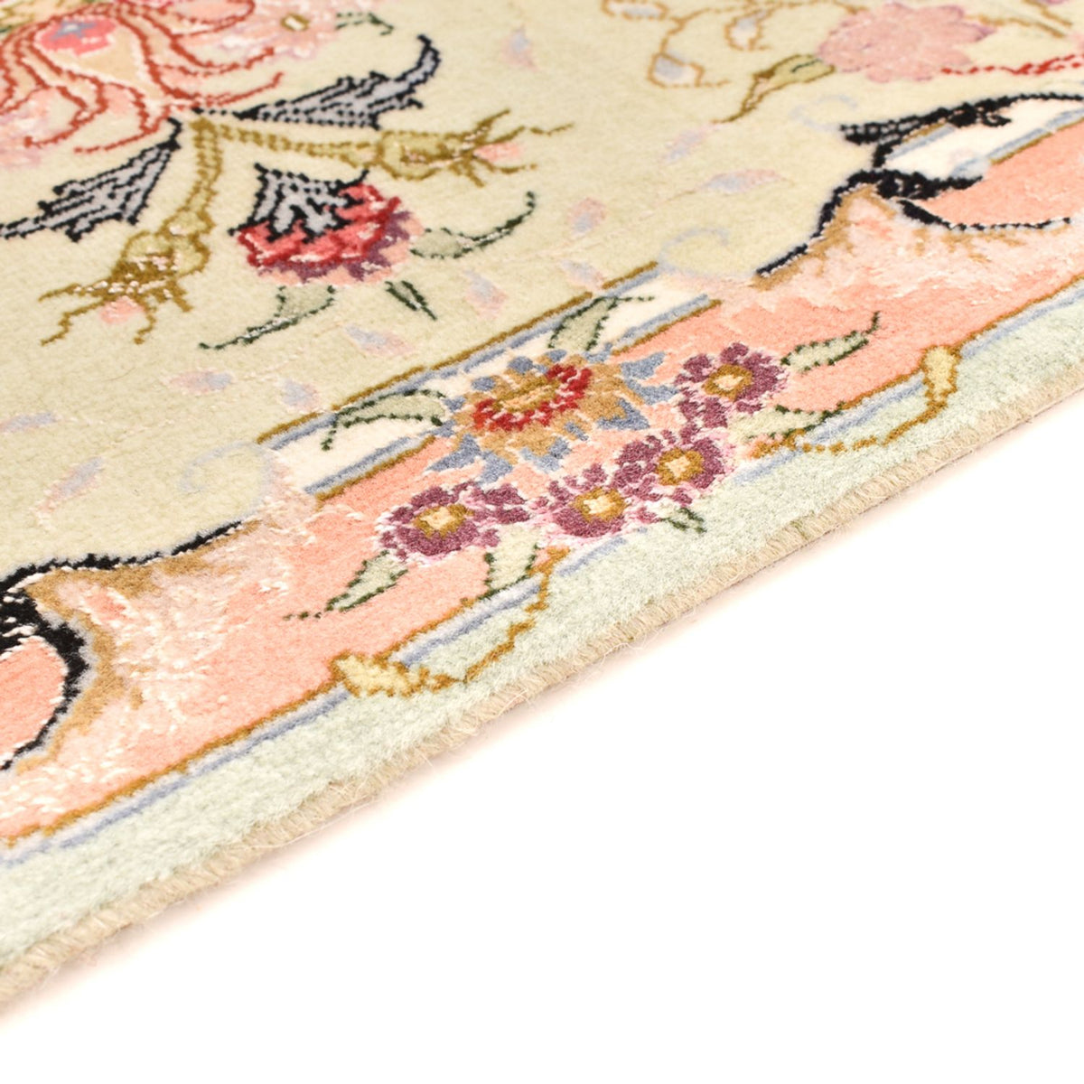 Alfombra Persa - Tabriz - Real - 90 x 60 cm - multicolor