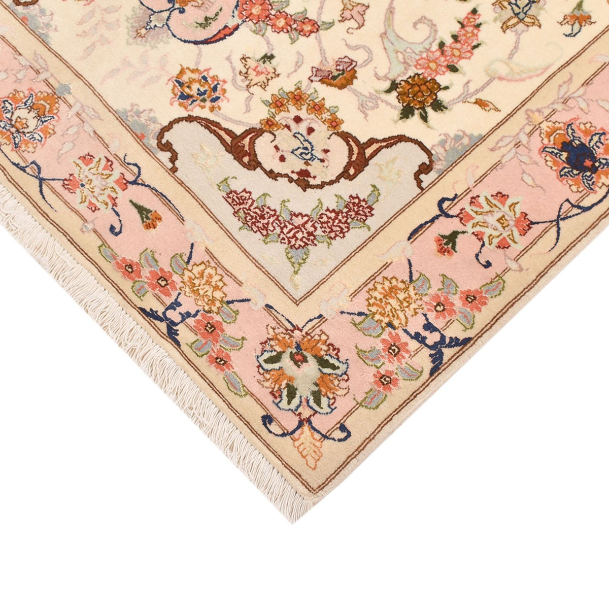 Alfombra Persa - Tabriz - Real - 149 x 102 cm - beige