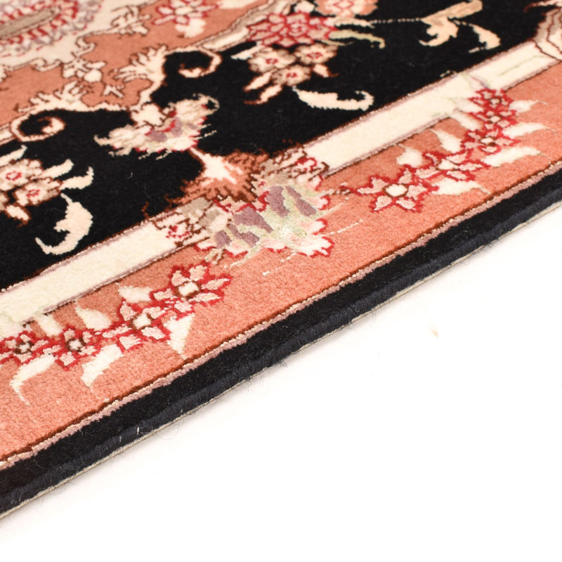 Alfombra Persa - Tabriz - Real - 88 x 59 cm - azul oscuro