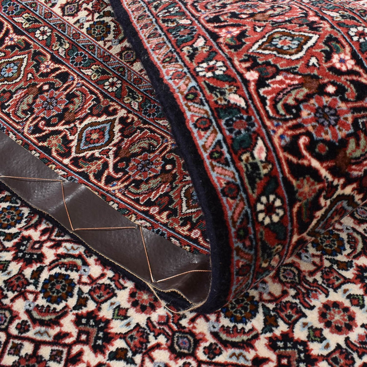 Alfombra persa - Bidjar - 208 x 132 cm - óxido