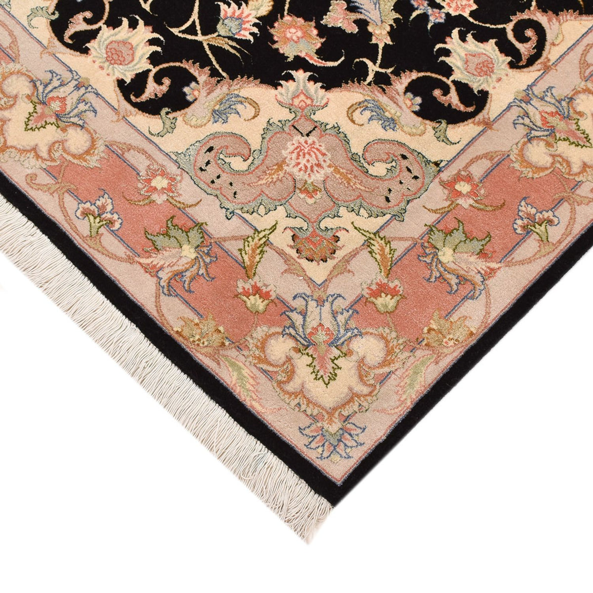 Alfombra Persa - Tabriz - Prima - 145 x 100 cm - azul oscuro