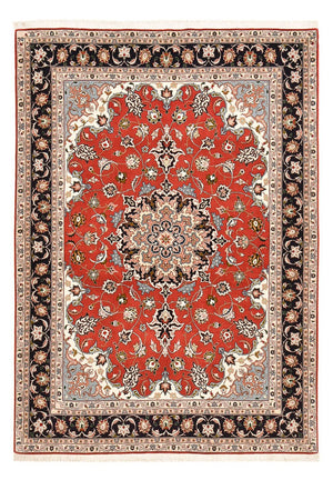 Alfombra Persa - Tabriz - Real - 218 x 155 cm - rojo
