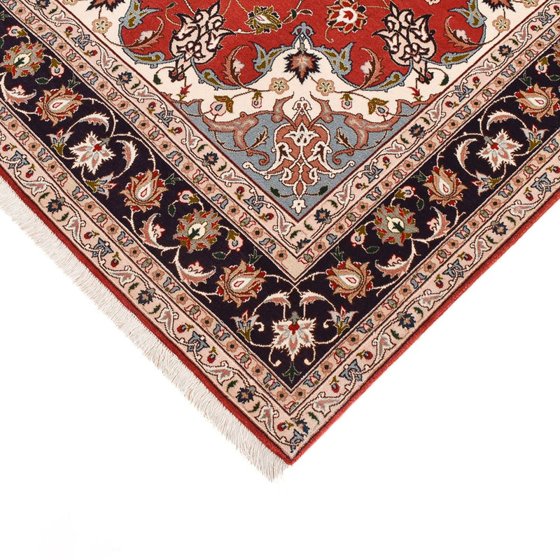 Alfombra Persa - Tabriz - Real - 218 x 155 cm - rojo