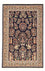 Alfombra Persa - Ghom - Royal - 200 x 130 cm - azul oscuro
