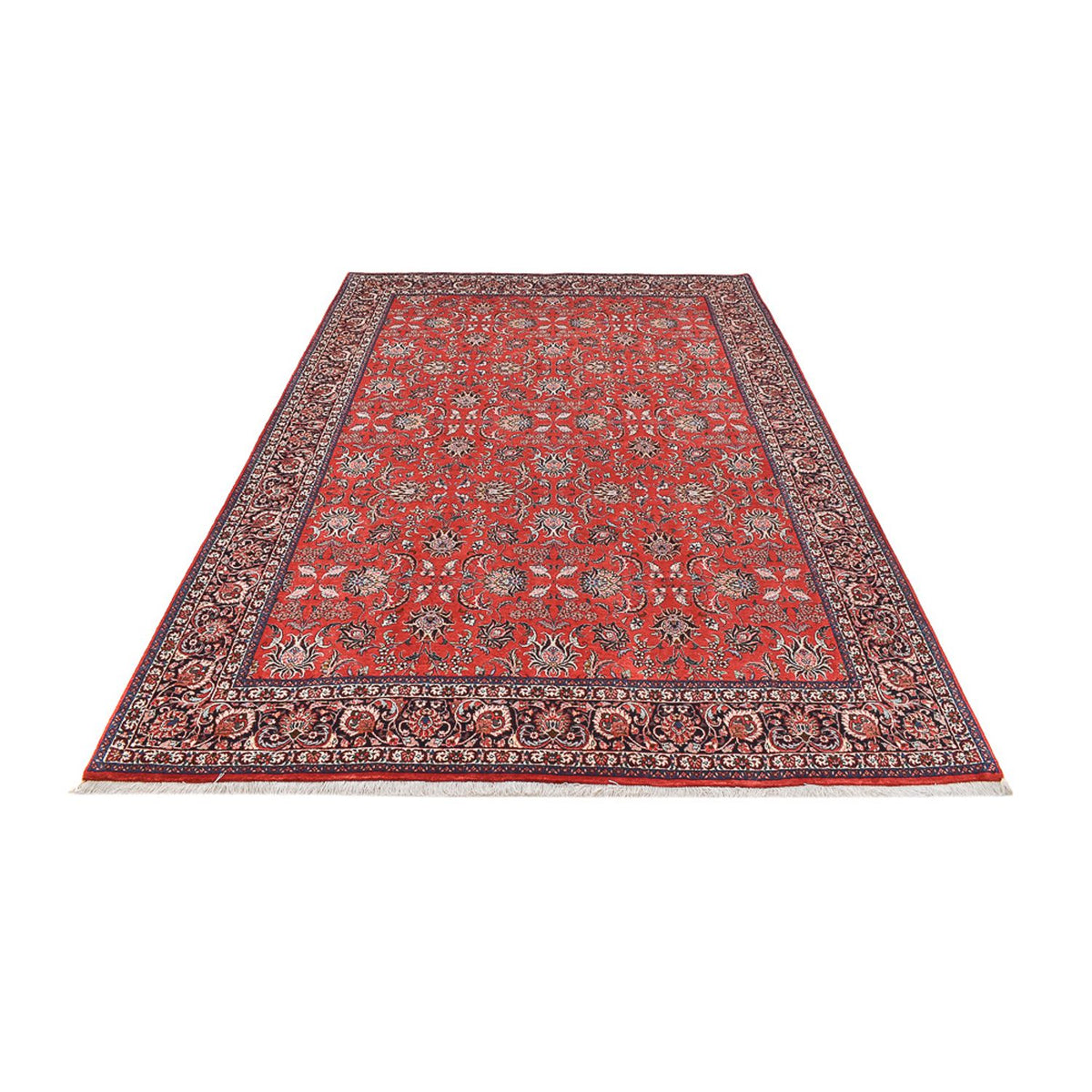 Alfombra persa - Bidjar - 297 x 204 cm - rojo