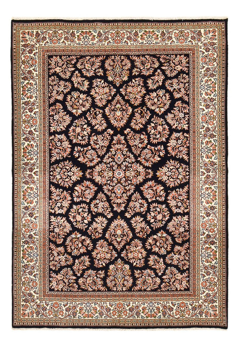 Alfombra persa - Clásica - 244 x 174 cm - azul oscuro