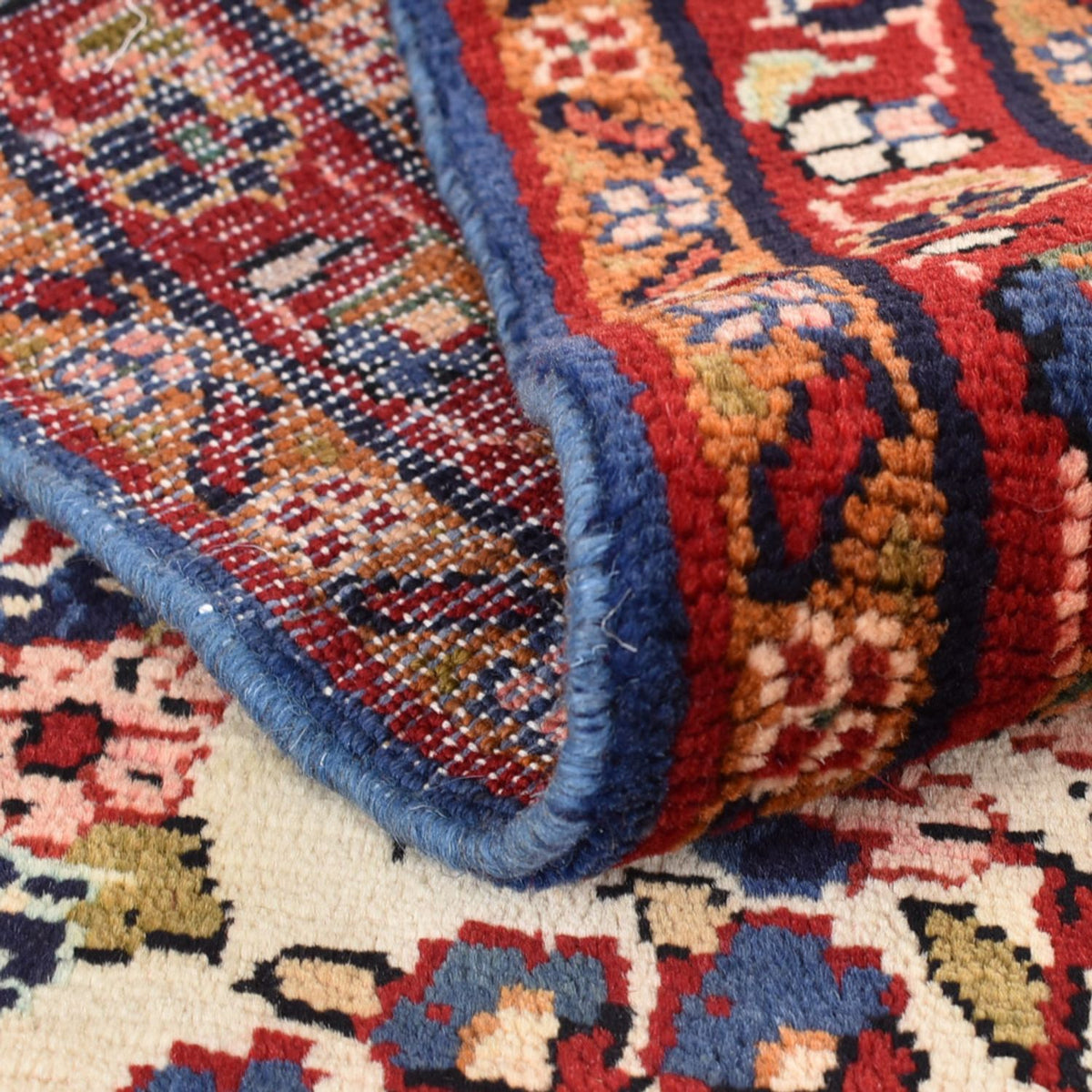 Alfombra de pasillo Alfombra persa - Nómada - 226 x 86 cm - beige