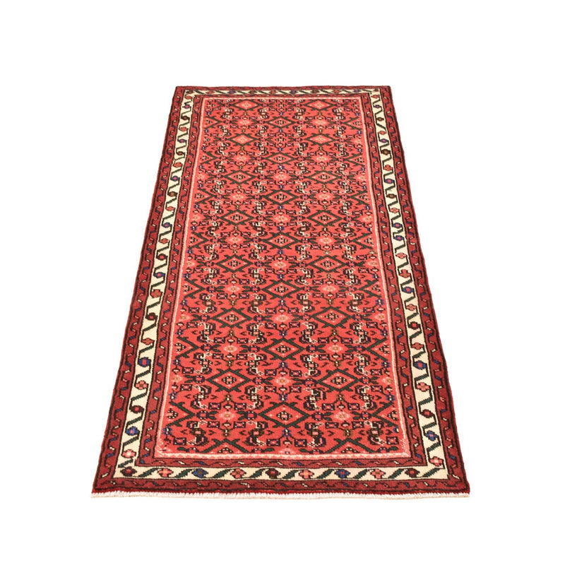 Alfombra de pasillo Alfombra persa - Nómada - 198 x 76 cm - rojo claro