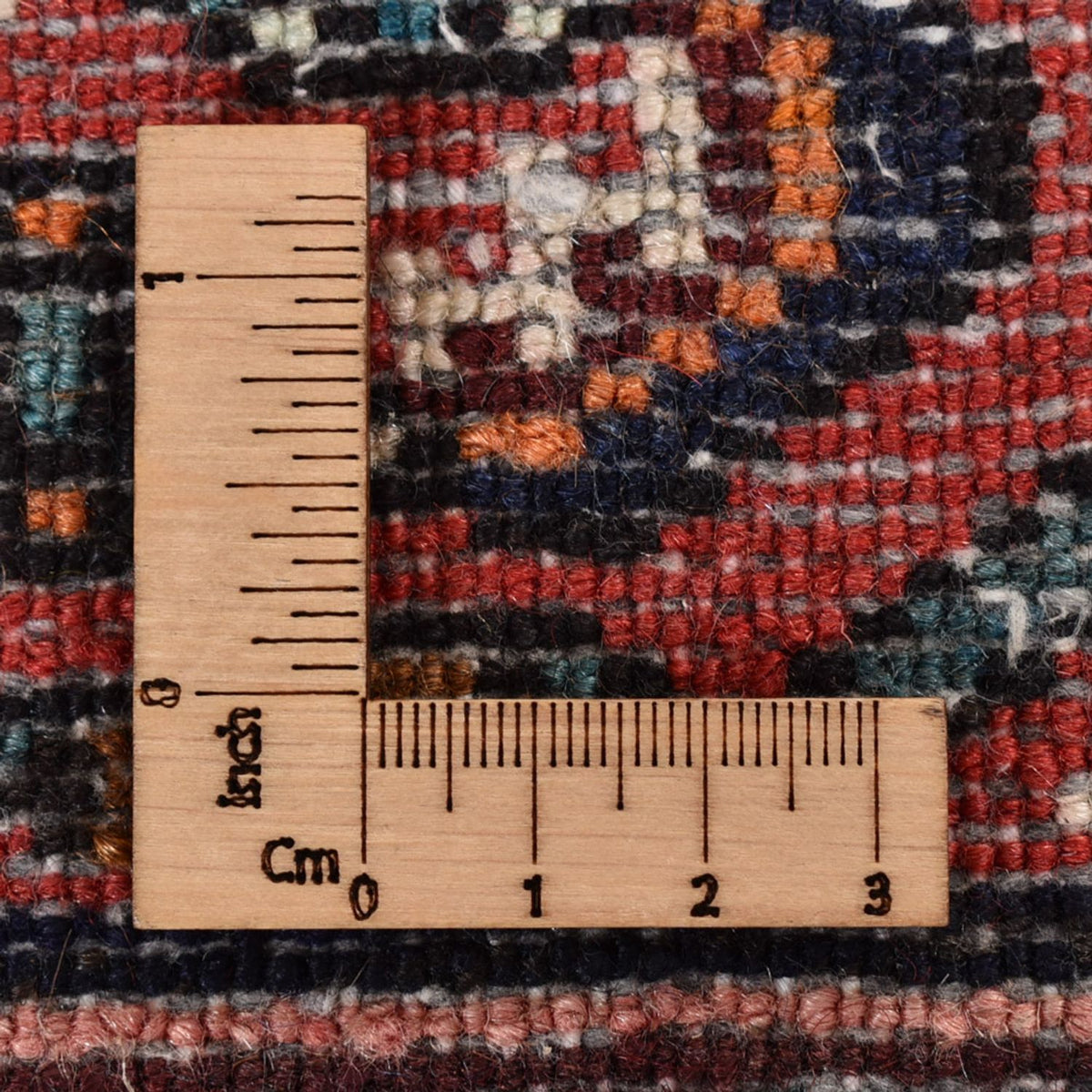 Alfombra de pasillo Alfombra persa - Nómada - 189 x 82 cm - rojo oscuro