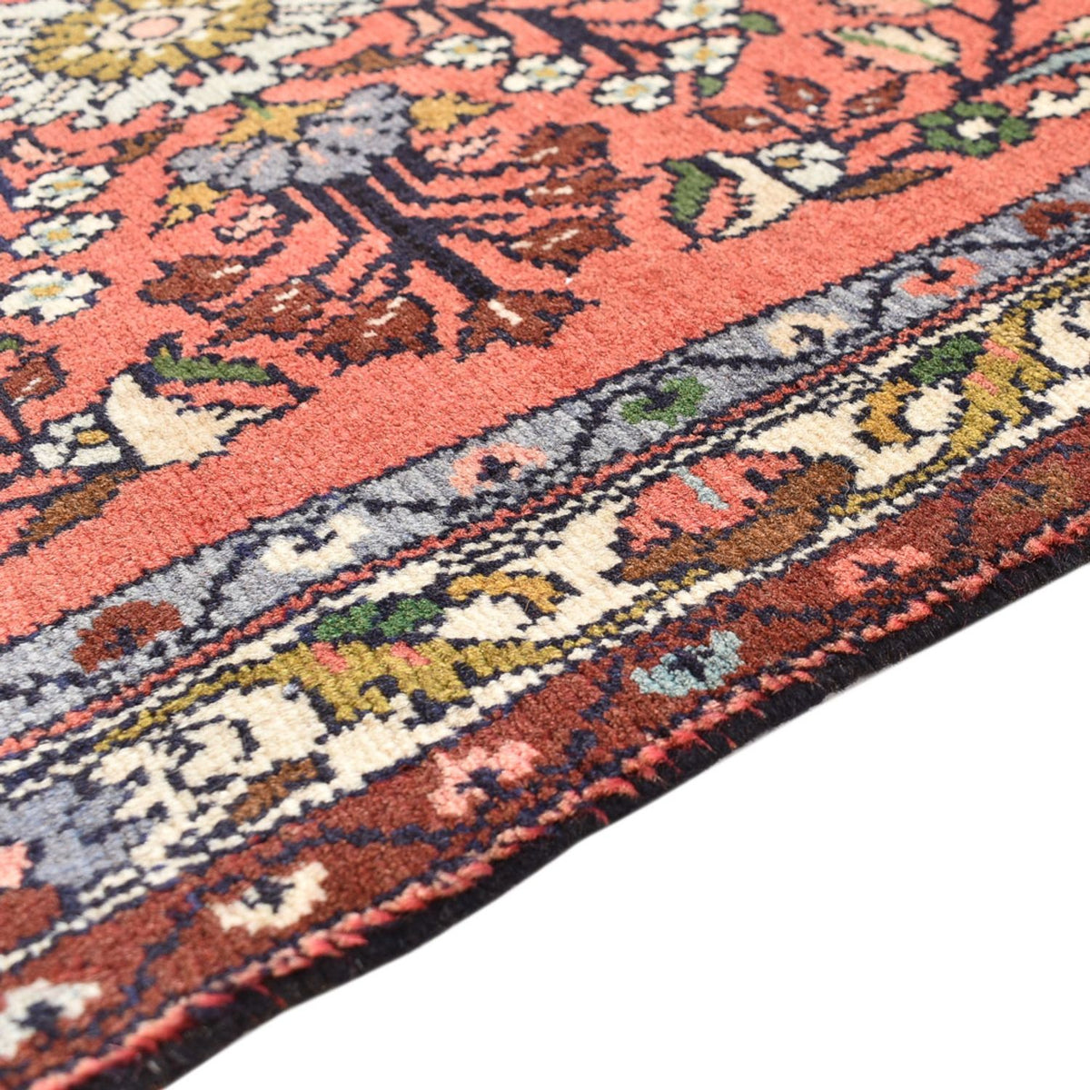 Alfombra de pasillo Alfombra persa - Nómada - 207 x 73 cm - rojo claro