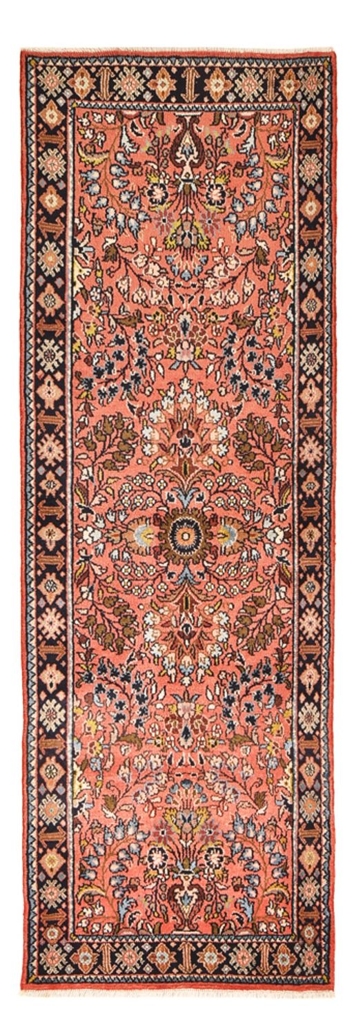 Alfombra de pasillo Alfombra persa - Nómada - 222 x 77 cm - rojo claro