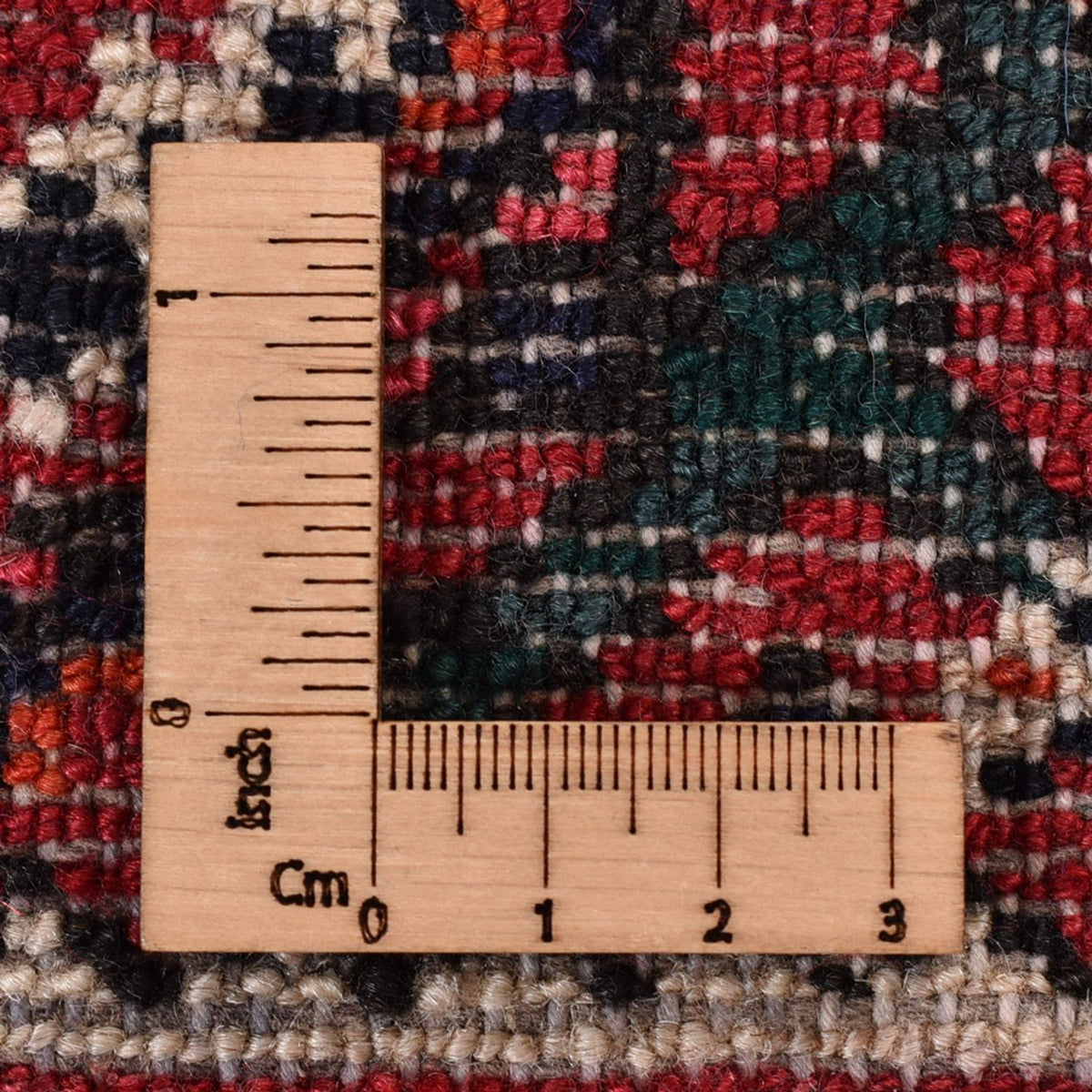 Alfombra de pasillo Alfombra persa - Nómada - 195 x 64 cm - rojo oscuro