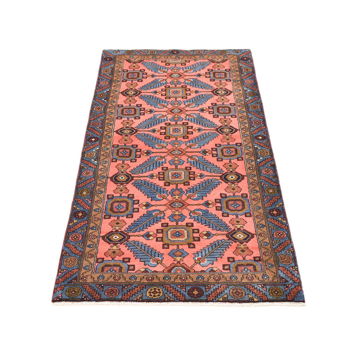 Alfombra de pasillo Alfombra persa - Nómada - 187 x 80 cm - rojo claro
