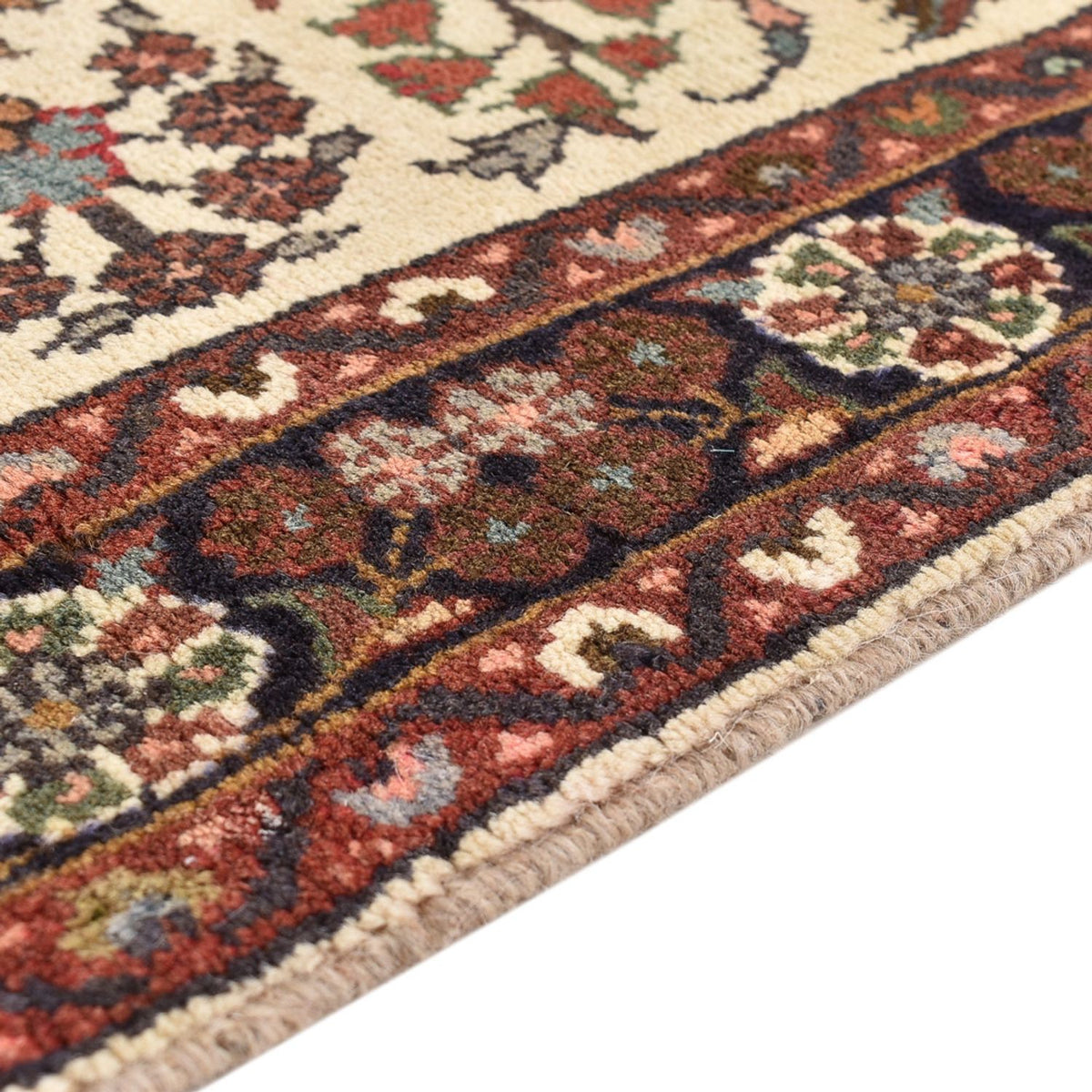 Alfombra de pasillo Alfombra persa - Nómada - 212 x 80 cm - beige