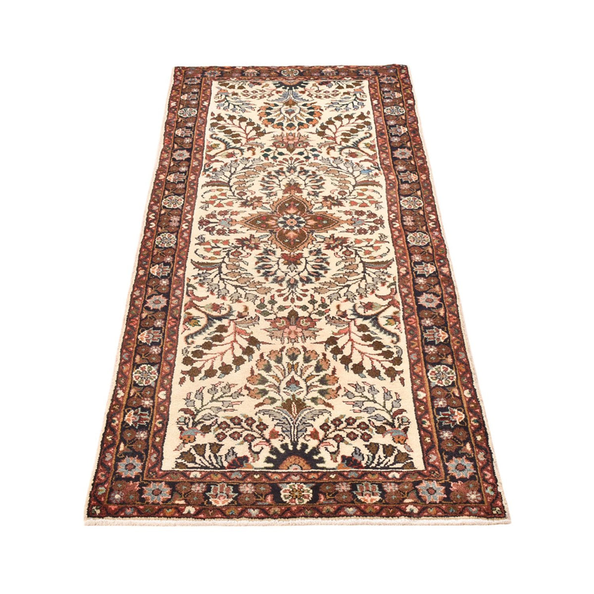 Alfombra de pasillo Alfombra persa - Nómada - 212 x 80 cm - beige