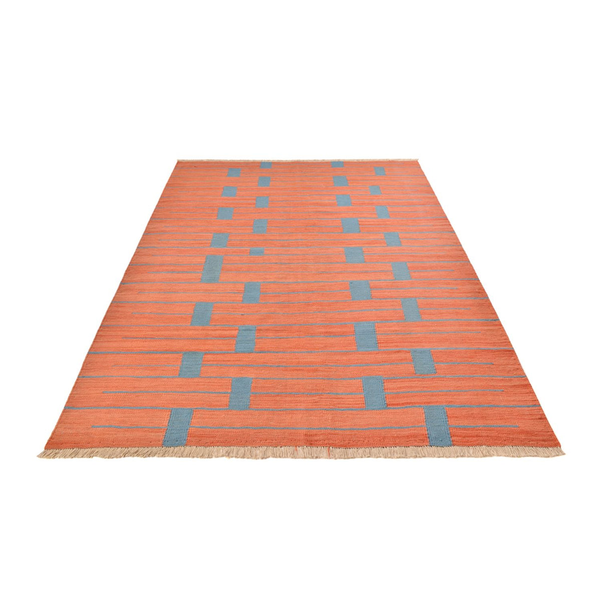 Alfombra Kelim - Tendencia - 293 x 192 cm - multicolor