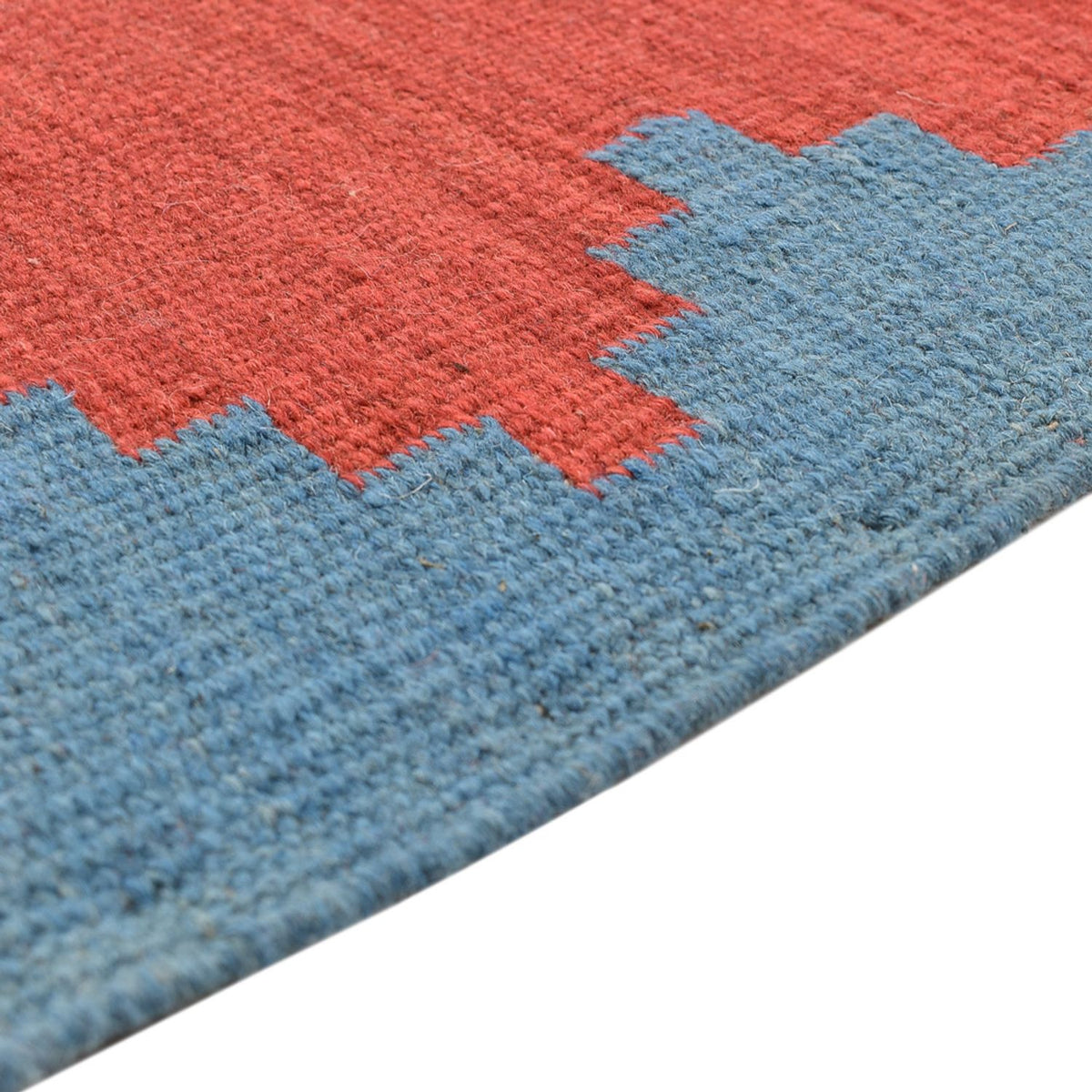 Alfombra Kelim - Tendencia - 189 x 146 cm - multicolor