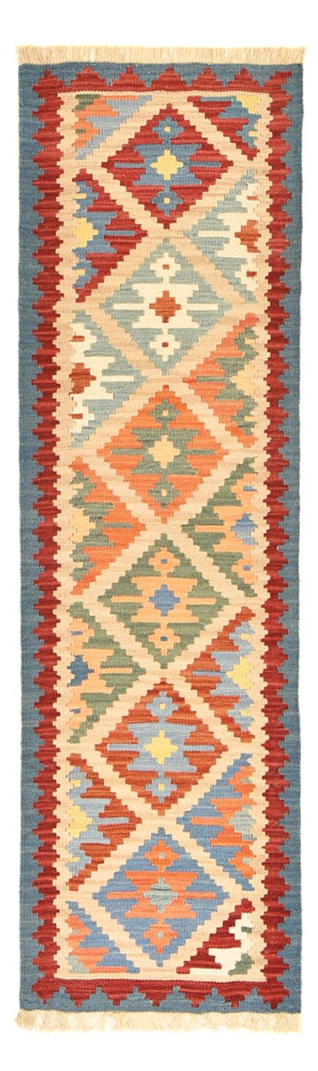 Alfombra de pasillo Alfombra Kelim - Oriental - 200 x 63 cm - multicolor