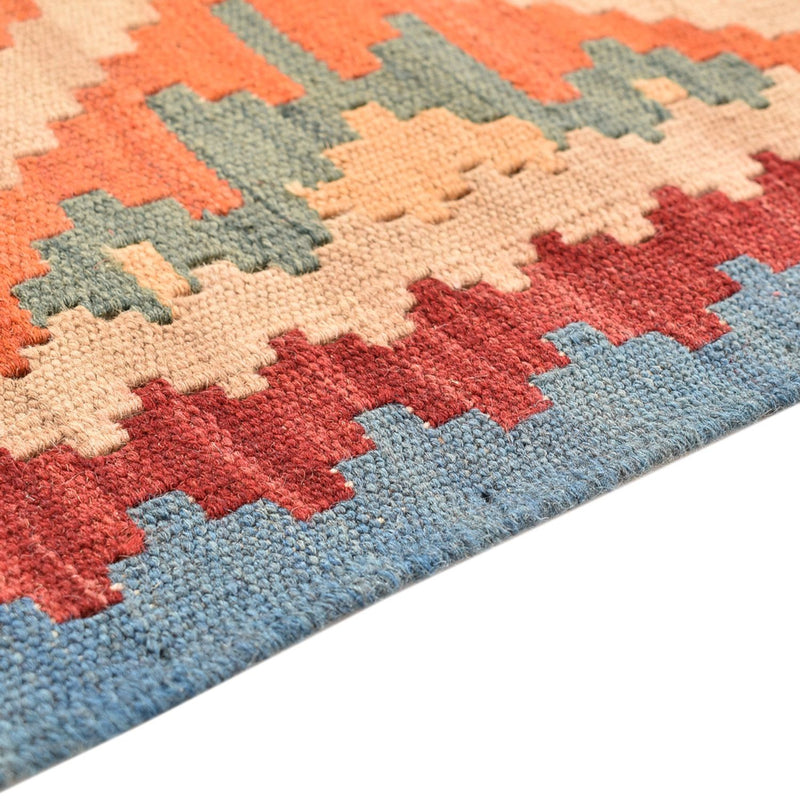 Alfombra de pasillo Alfombra Kelim - Oriental - 200 x 63 cm - multicolor