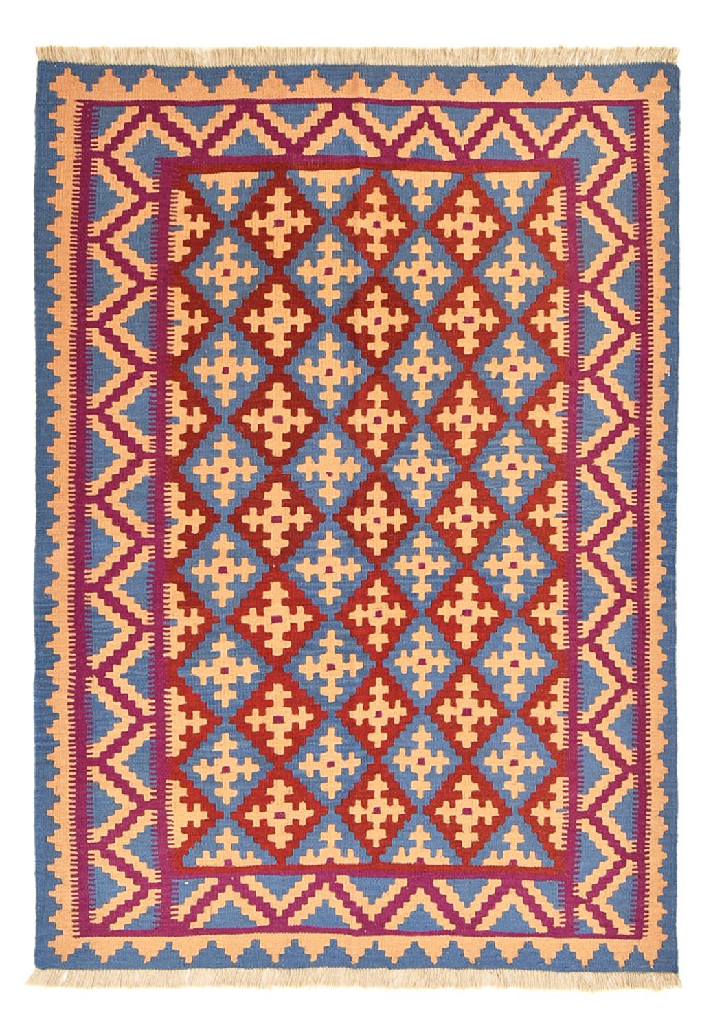 Alfombra Kelim - Oriental - 208 x 150 cm - multicolor