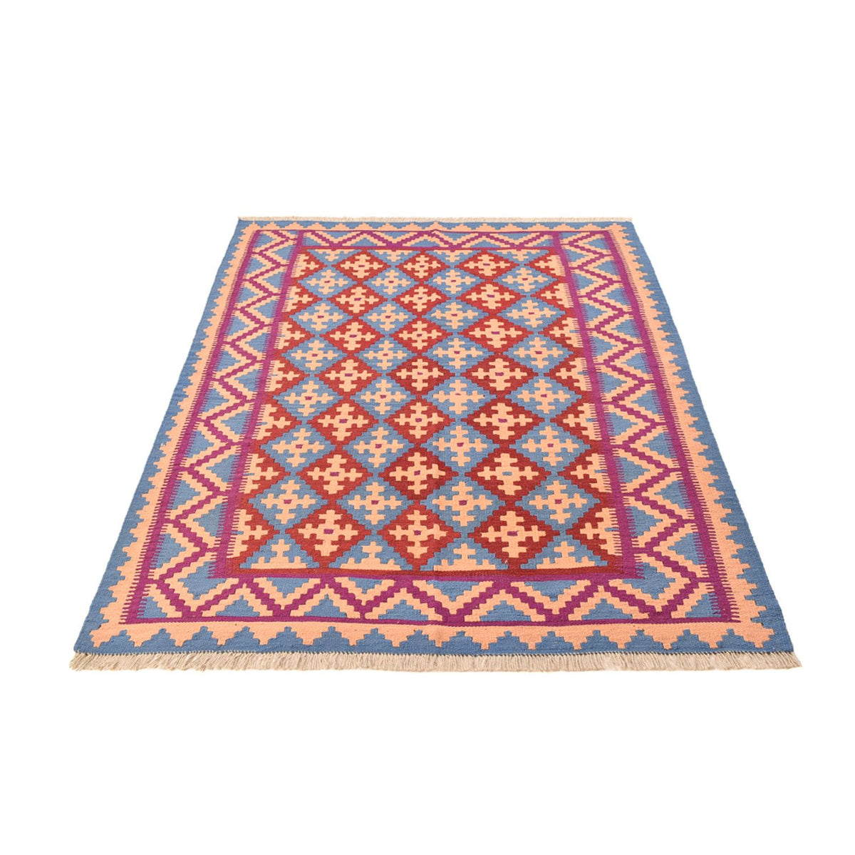 Alfombra Kelim - Oriental - 208 x 150 cm - multicolor