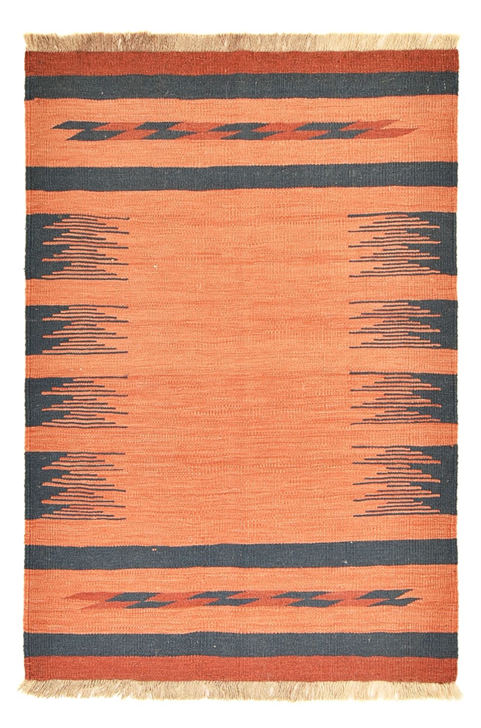 Alfombra Kelim - Tendencia - 137 x 98 cm - multicolor