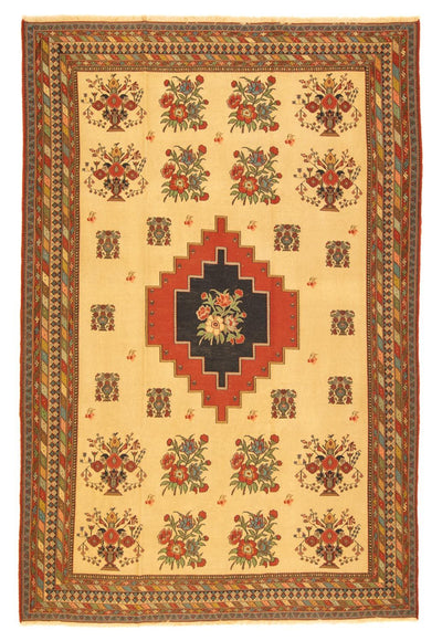 Afshar Sirjan Alfombra 202x298cm - Alfombra persa