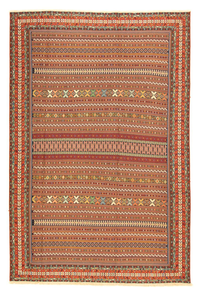 Alfombra persa - Nómada - 283 x 195 cm - multicolor