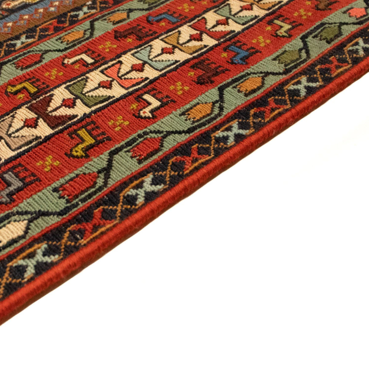 Alfombra persa - Nómada - 283 x 195 cm - multicolor