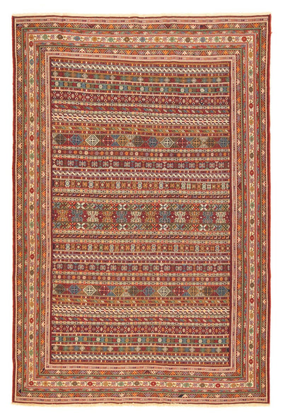 Afshar Sirjan Alfombra 199x302cm - Alfombra persa