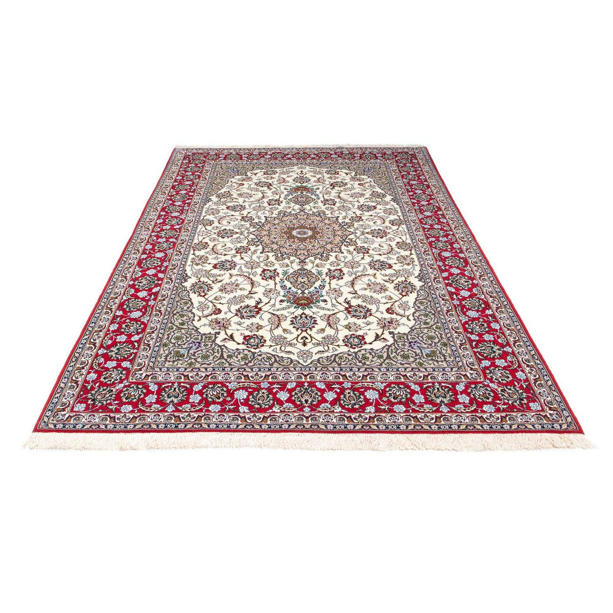 Alfombra Persa - Isfahan - Prima - 248 x 159 cm - beige